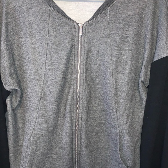 Calvin Klein thin zip up casual sweater - Picture 3 of 6